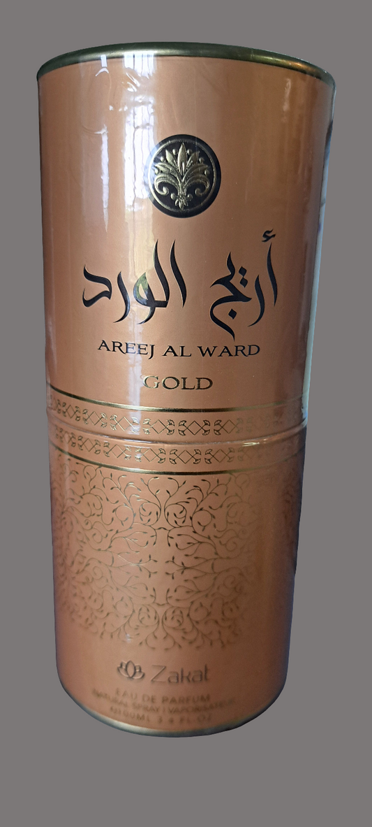 AREEJ AL WARD GOLD EAU DE PERFUM.